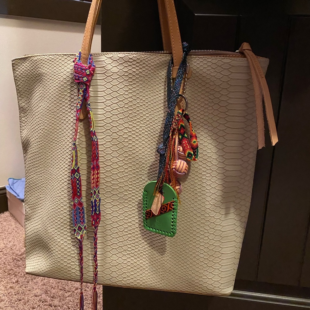 Consuela large tote. Never carried!